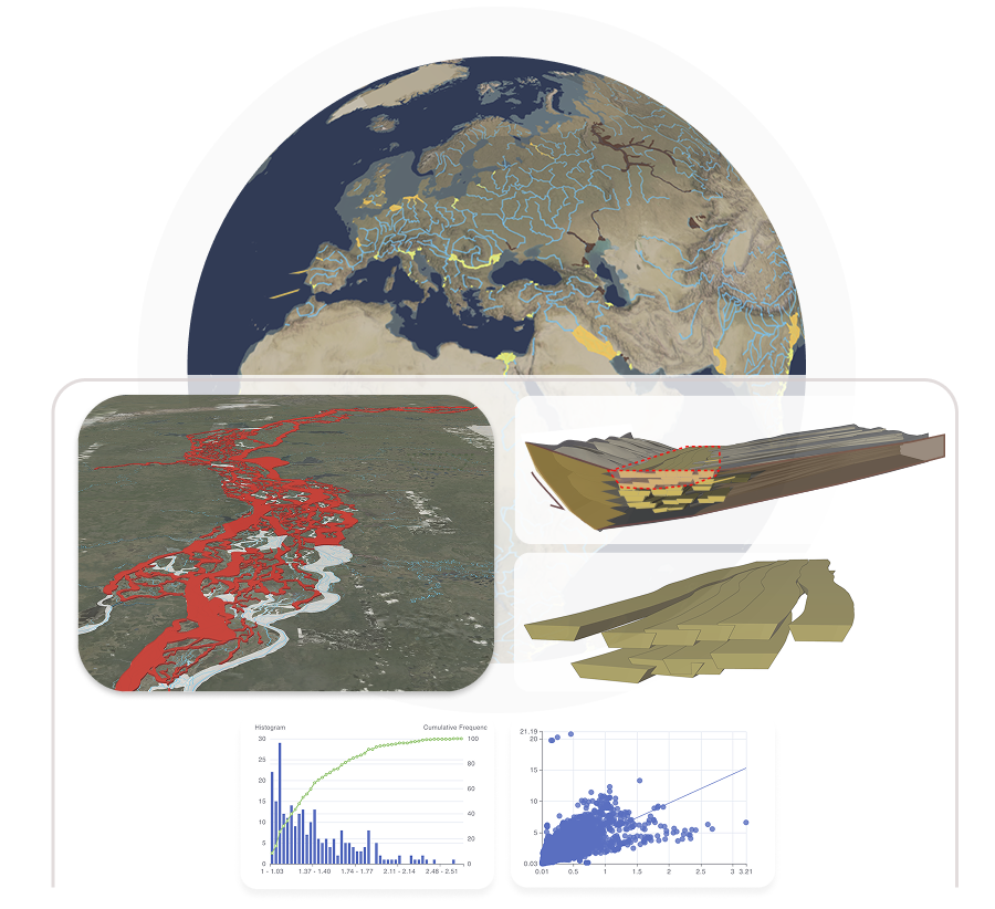 Geological model visualization